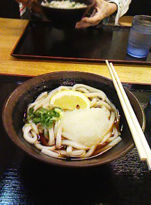 四国の旅4 おろしぶっかけうどん