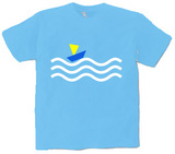 波浪推進船 オリジナルTシャツ