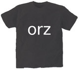 orz オリジナルTシャツ