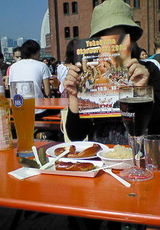 横浜オクトーバーフェスト2009のビールと料理