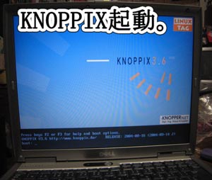KNOPPIX��ư��