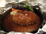 魯風人風ハンバーグ(赤ワイン煮デミソース)