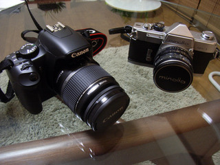 EOSkissX2＋minoltaSR-1