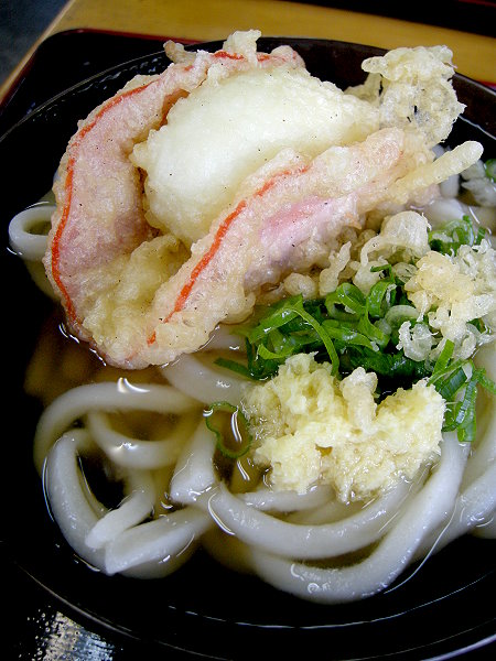 さぬきうどーん、ハムたまご天のせ