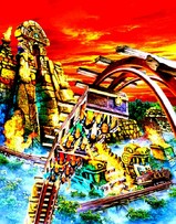 東京ディズニーシー・新アトラクション・レイジングスピリッツ