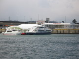 浜園旅客ターミナル・対岸より(シーワープ)