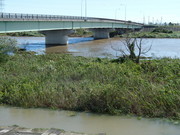 鈴鹿川にかかる塩浜街道の橋