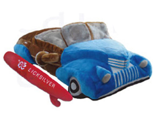 Woodie Dog Plush Bed