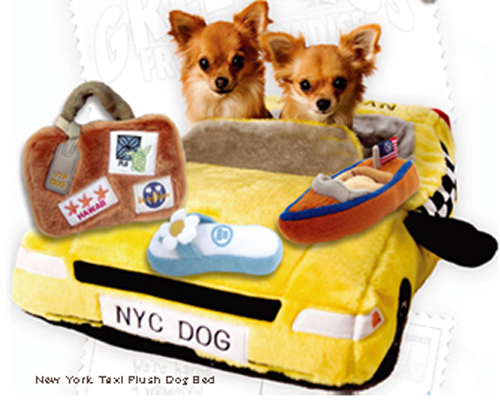 NewYorkTaxiPlushDogBedimage