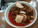 オイジとたまねぎの和え物