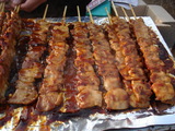 湖水公園の焼き鳥