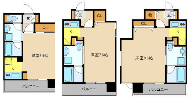 Junaze kyoumachibori park side 61,500-