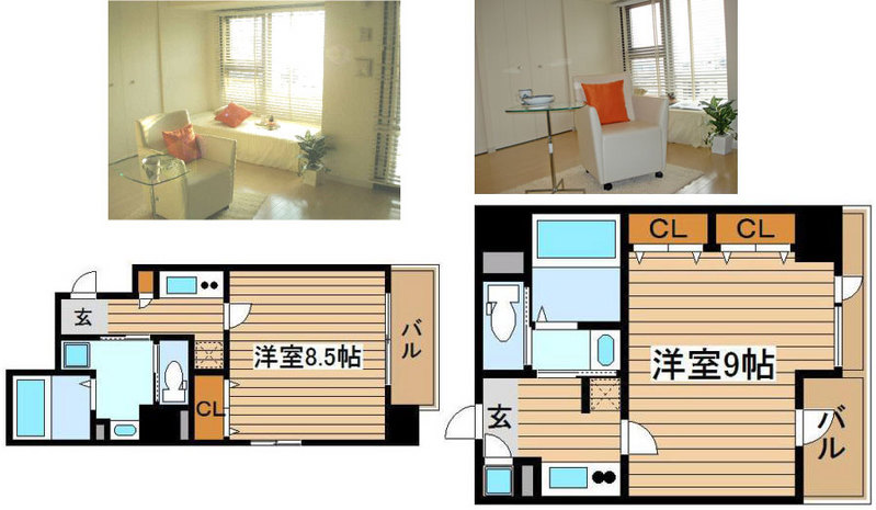 New city Apartments Nishinagahori 76,000 yen-3