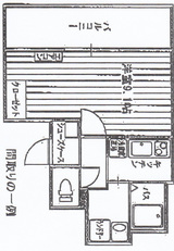 AMITIE瓦屋町山本ビル 58,500yen-