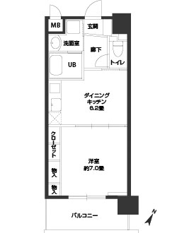 New city Apartmenta Bentencho 53,000yen-2