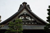 飛騨古川の寺の屋根