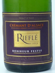 Cremant Dalsace Riefle Zoom Up