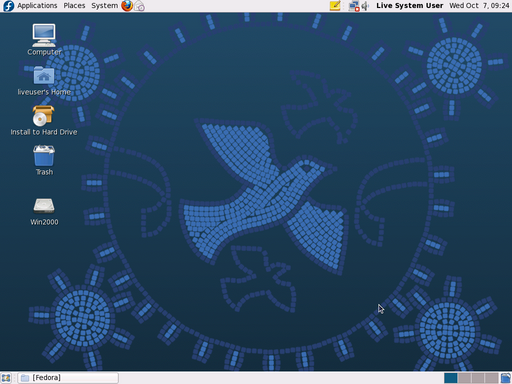 Fedora12-4-sun-and-a-bird