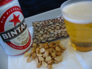 ビールとまめ