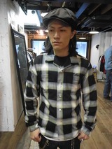 CALEE チェックシャツ
