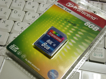 Transcend�ʥȥ�󥻥�ɡ� SDHC������ 8GB (Class6)