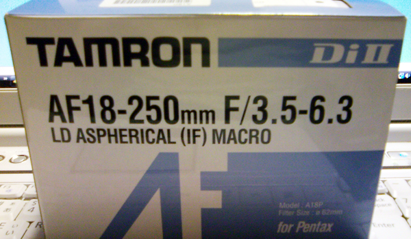 TAMRON AF 18-250mm A18