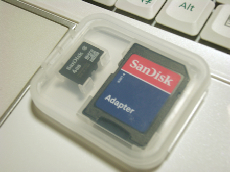 SanDisk�ʥ���ǥ������� microSDHC������ 4GB
