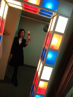 楽屋にて☆彡