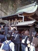 参拝の列