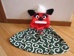 獅子舞のコスプレ衣装