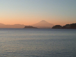 逗子マリーナから富士山