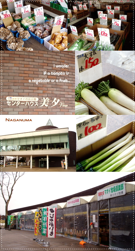 長沼の野菜たちにご対面