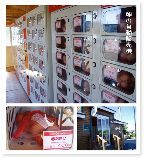 卵の自動販売機