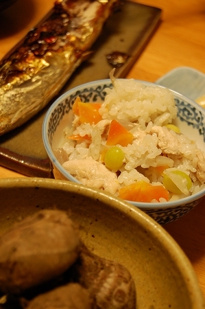 夕飯