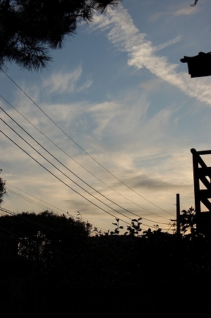 夕景色