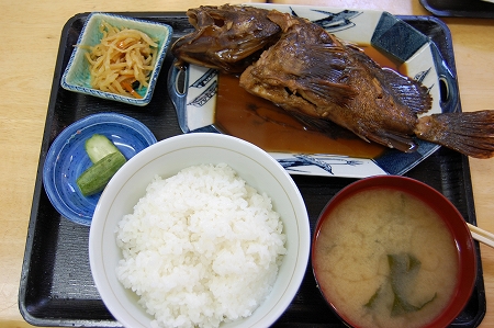 煮魚定食