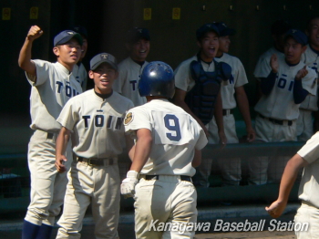 桐蔭学園vs慶應義塾_014
