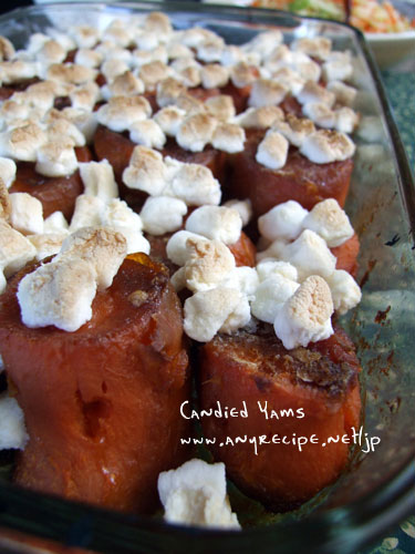 candied yams