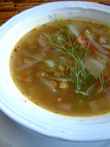 レンズ豆スープ