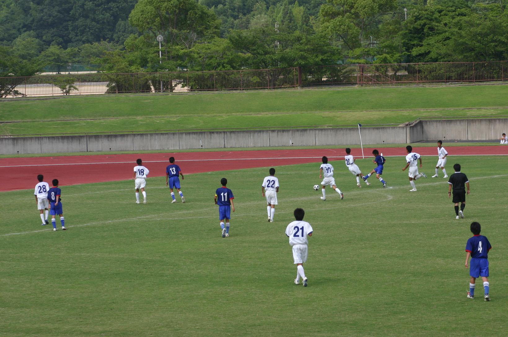 奈良市中学生サッカー選手権 準優勝 Forza 富雄中学校サッカー部