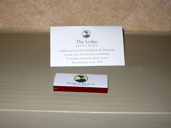 ペブルビーチゴルフリンクスのホテル「ザ・ロッジ・アット・ペブルビーチ」