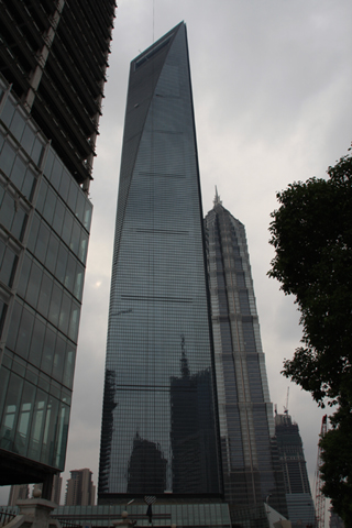 񡦾峤ξ峤ĵͻ濴Shnghi Hunqi Jnrng Zhngxn, Shanghai World Financial Center峤ҥ륺SWFC