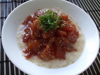 まぐろの柚子とろろ丼