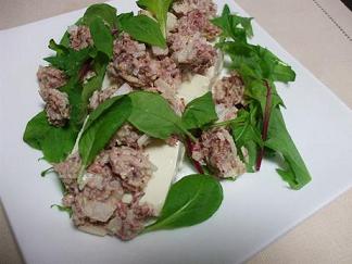 コンビーフ豆腐