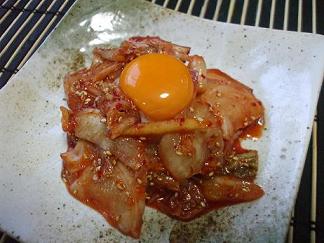 たこキムチユッケ