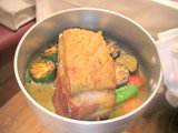 仔羊鍋の中