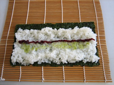 細巻の巻き方。 - 食彩響奏 にし川