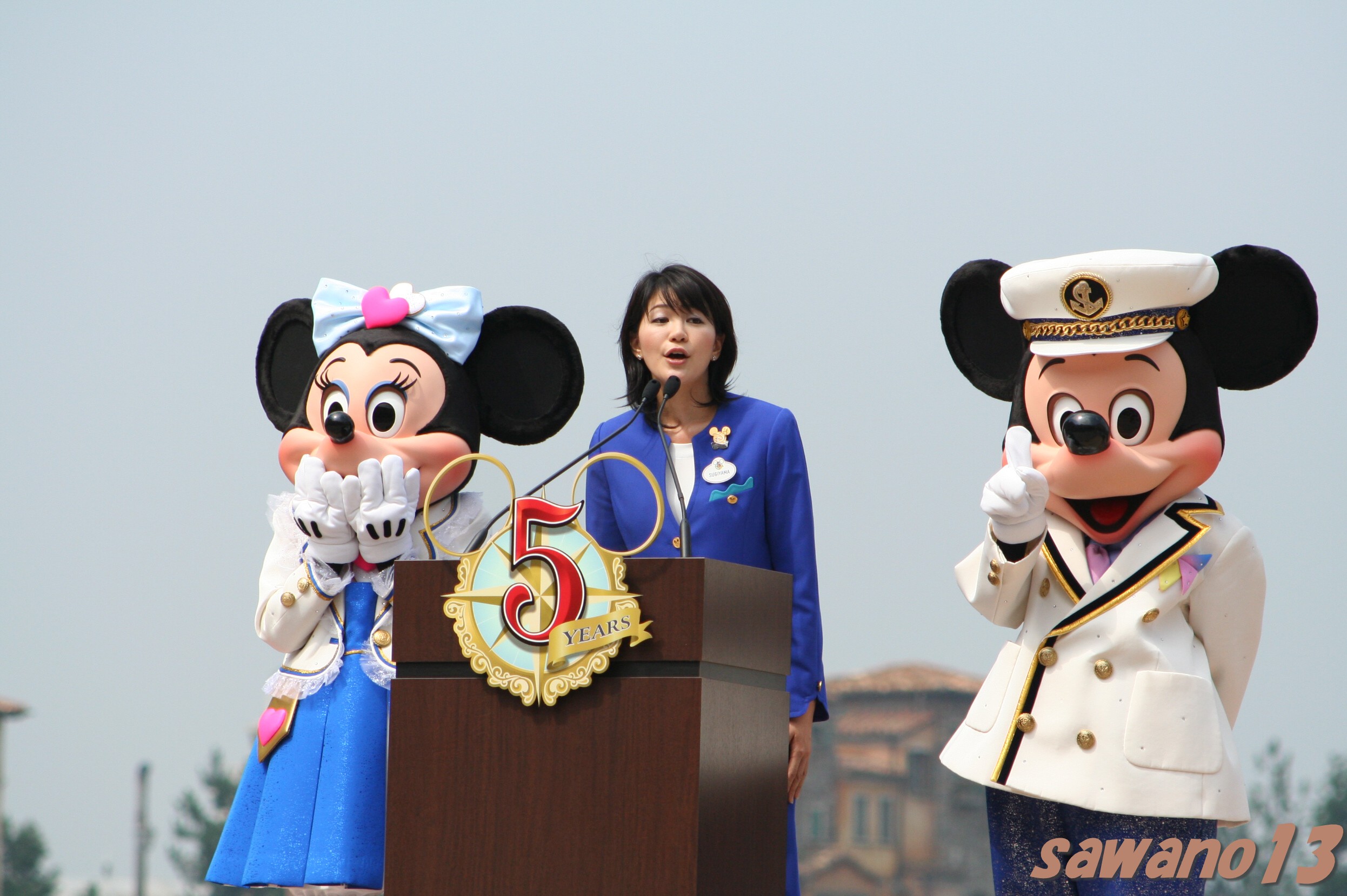 ５周年イベント初日 セレモニーその３ さわのディズニーリゾートイン日記 ハラハラ日常記